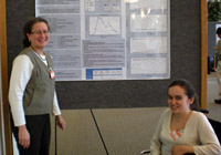 Plenary speaker Suzanne Lenhart and Lindsay Lee